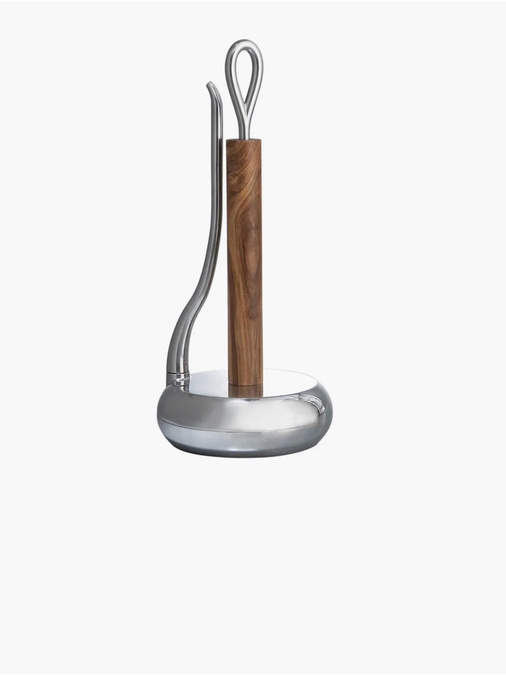 Nambe Modern Loop Paper Towel Holder